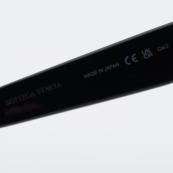 Bottega Veneta BV1061S 001 Sunglasses Black Square Frame, Grey Lenses main image 8